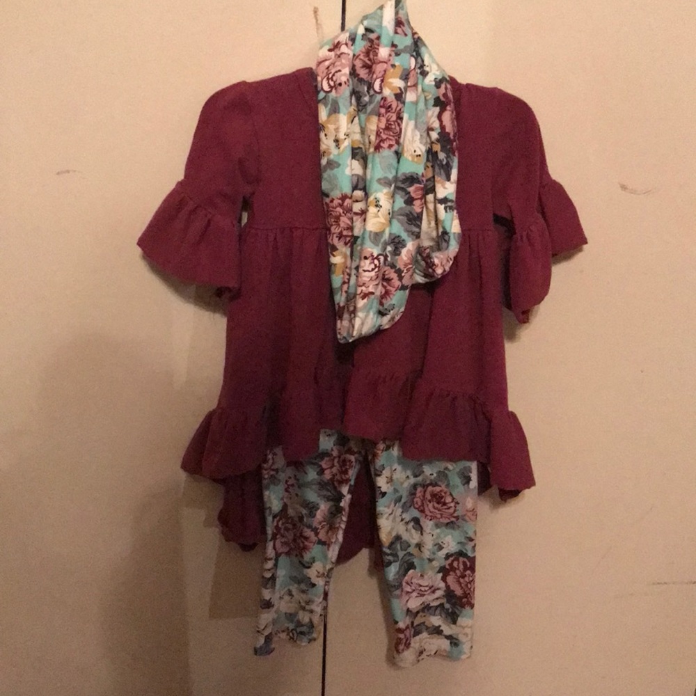 2t little girls outfit